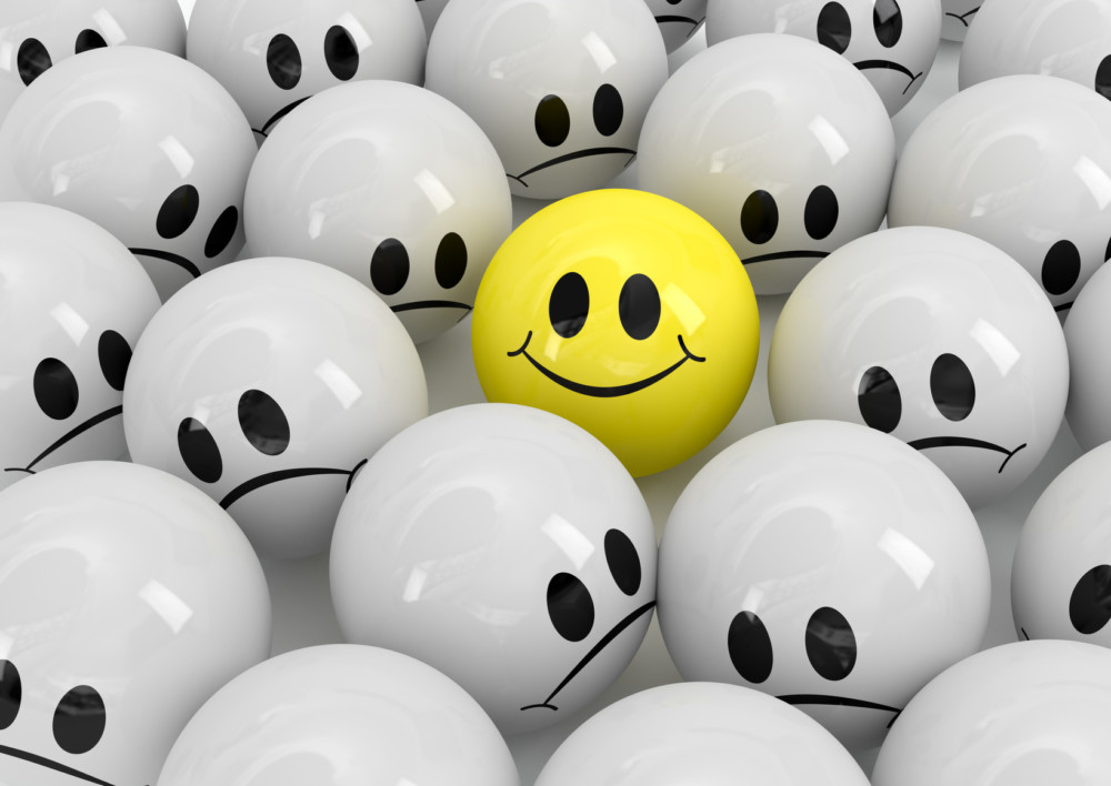 von der Masse abheben glück happy face